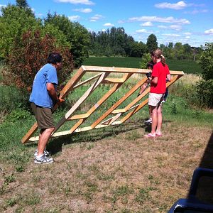 Carrying out wall two