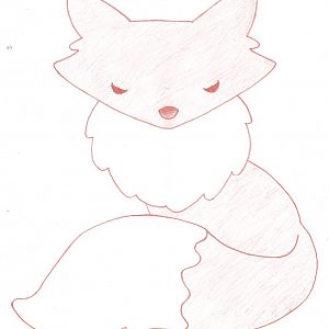 "Foxy" original sketch