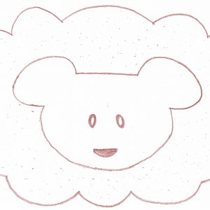 "Lion Around" original sketch