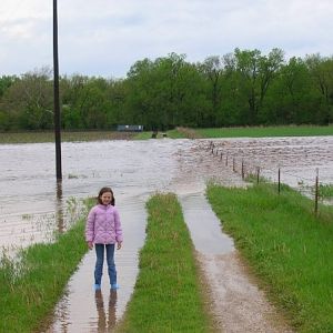 Me when I was 7 or 8 in front of the water.