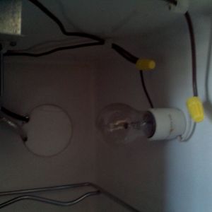 The 2nd heating bulb.