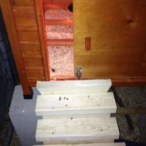 New stairs, ramp fell off
