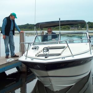 BACK AT THE DOCK.