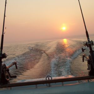 SUNRISE ON THE WAKE
