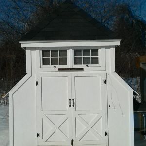 Can't wait to finally landscape around the coop this spring!