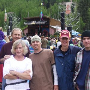 Dad, Mom, Drew, Adam, Me.  Telluride 2012
