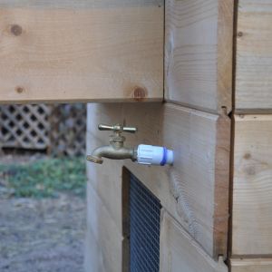 Clean-out/bib for the water automatic water system.