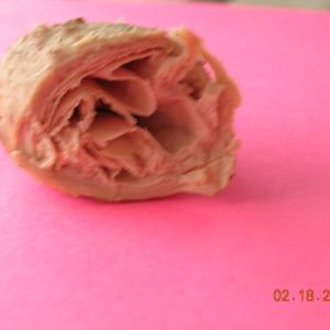 inside egg tissue roll