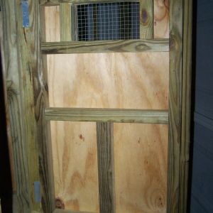 Doors framing.
