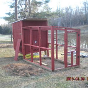 First coat of wood stain. Getting there!