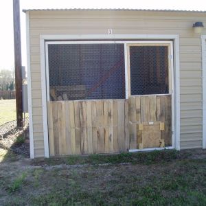 Future plans for more coops from our Storage Facility.  This is the first insert that will be in all 10 units.