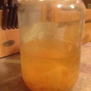 Vinegar with mother (homemade)