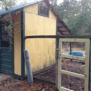 It has been a few years since it has seen chickens but a little TLC and it could be ready soon.