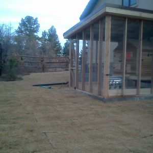 View from the other side of the Chicken Yard.