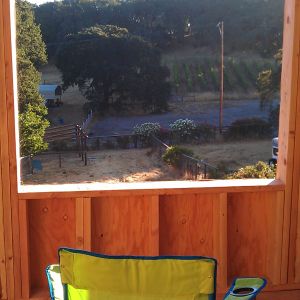 View from a barn window
