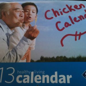 yep she's addicted when she sets up a calendar just for her chicken data...