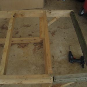 This is where the nesting  box sits attached to the bottom run  area.