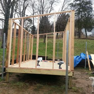 Measured for both sides 8' length using 20" centers.