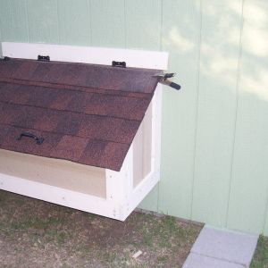 One set of nesting boxes (still needs paint)