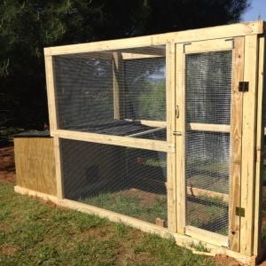 Just finished my first coop. Now ready for some chickens.