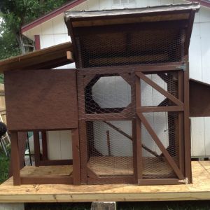 Chicken coop custom made.