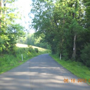 A nice road in my neighborhood.