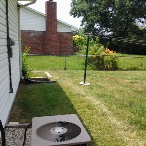 Back yard panorama for reference 1