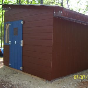 Coop end from the rear.