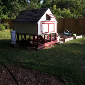 The big house in its new spot