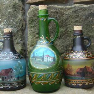 some old bottles I painted
