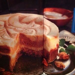 Pumpkin Swirl Cheesecake pic
From Cooking Club of America's "It's All About Dessert" Cookbook