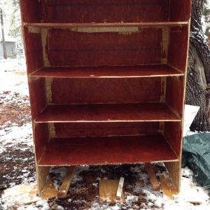24" x 48" x 12" Quail Condo with 8 compartments, 1/2 x 1/2 hardware cloth floor & windows, 2'x4' oil drip pans from Walmart, nipple waterer, & 3-lb capacity hanging poultry feeder