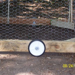 wheels added to make moving easier