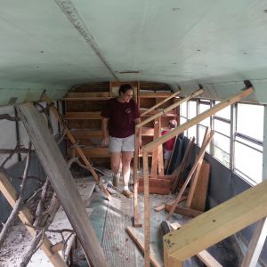 Decided to add a brooder area for new chicks so they will not be picked on by older chickens until they have grown some.