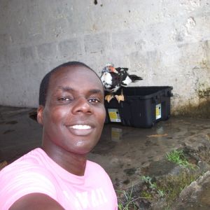 Me and the ducks hanging out..