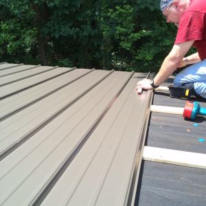 06/15/2014 Metal roof installed