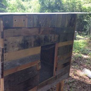 Made from pallet wood