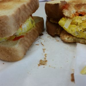 I've started cooking egg in the microwave at work. My egg and onion sandwiches with Siracha sauce are the envy of all the I.T. staff. :)