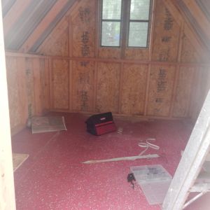 The Floor is done, well as good as it is going to get.