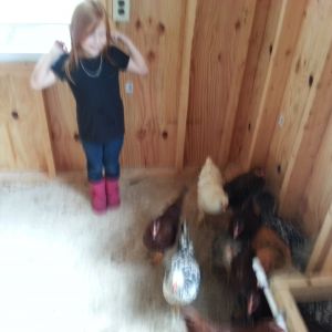 boo with her chicks