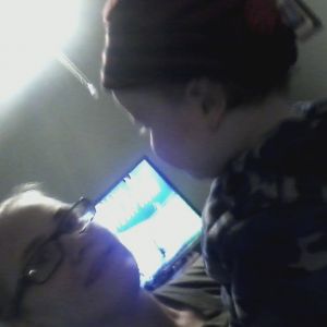 me and my little cousin
