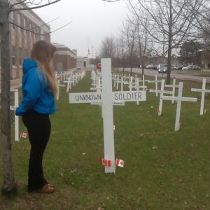 My daughter remembering.   Nov11