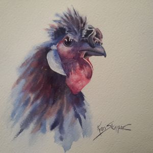 8x8 watercolor