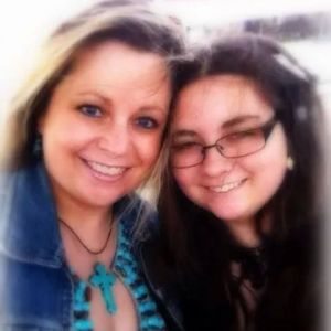 my oldest daughter KK and I
