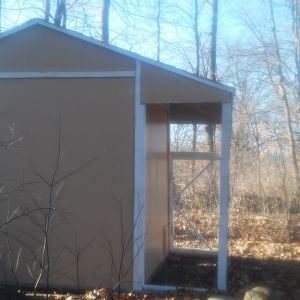 View of side and back.