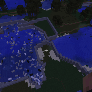 Floating Sheepie Lake (Which had to be cleared out due to lag)