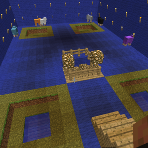 Inside of Giant Sheepie (where the new special Sheep go)