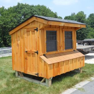 5 x 6 Board and Batten Chicken Coop
