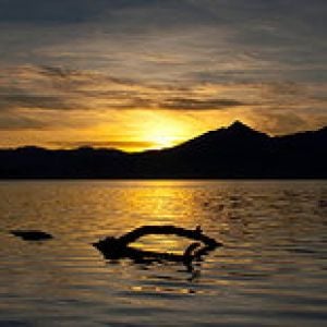 Lake Isabella at Sunset