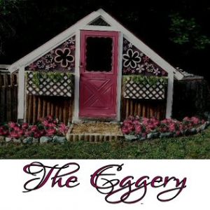 My Dad & I built this coop, aka "The Eggery" using recycled pallets...=)